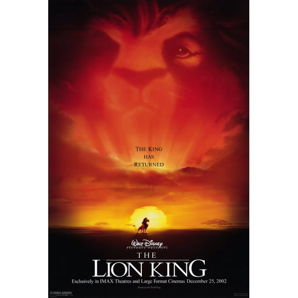 The Lion King Classic Large Movie Poster Print